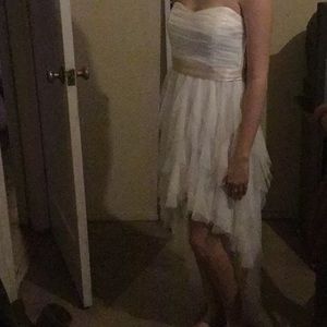 White feather dress Teeze Me